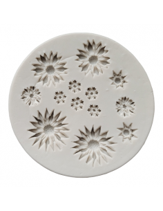 Silikonform Blumen