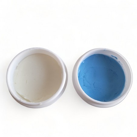 Abformmasse Silikon blau