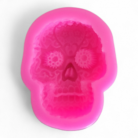 Silikonform Totenkopf