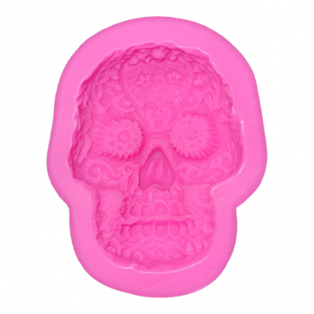 Silikonform Totenkopf