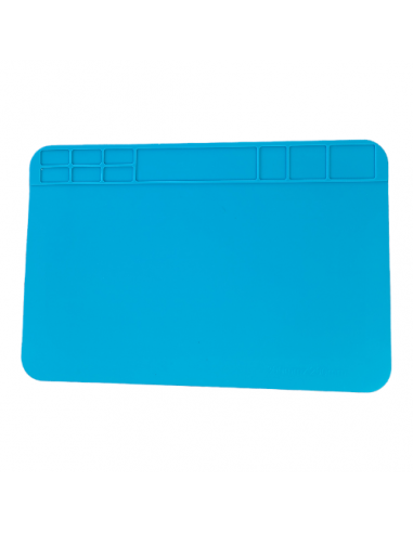 Lötmatte blau