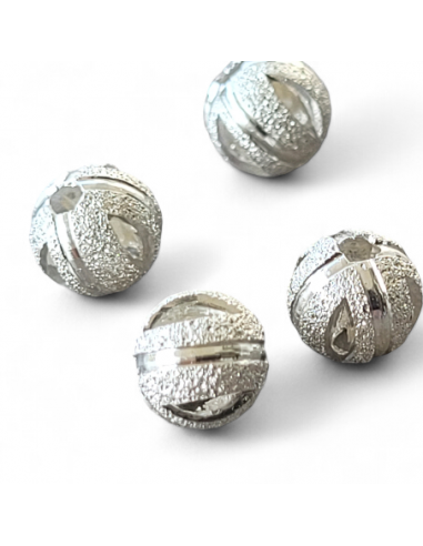 Perle facettiert 925, 6 mm