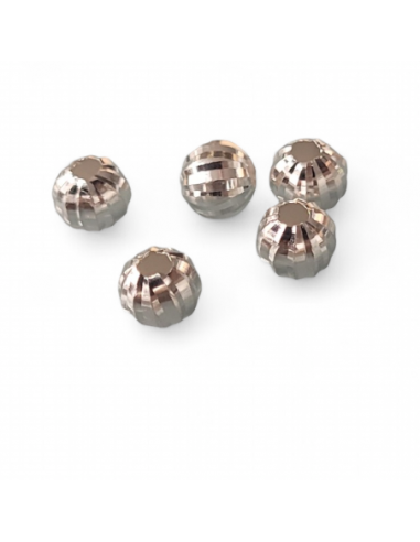 Silberperlen Sunny 925, 4mm