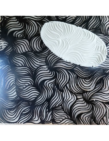 Blätter-Mandala, Struktur Stempel