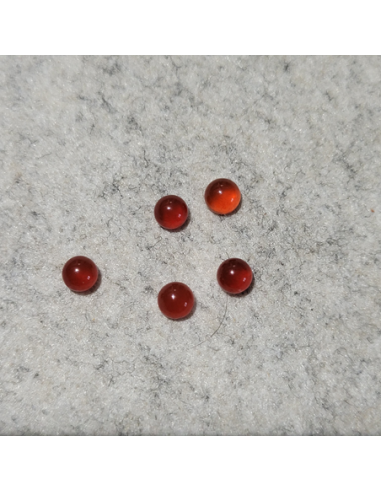 Karneol Cabochon 4 mm