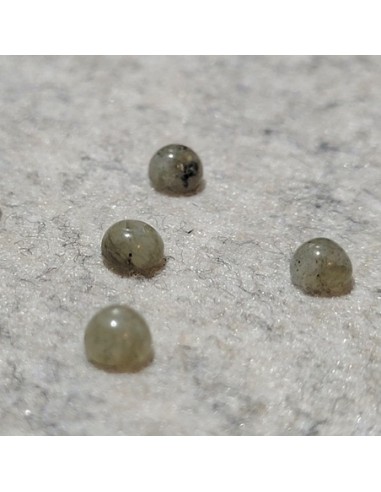 Labradorit Cabochon 4 mm, rund