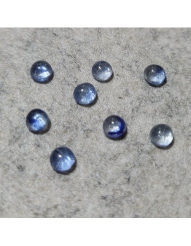 Kyanit Cabochon 4 mm, rund