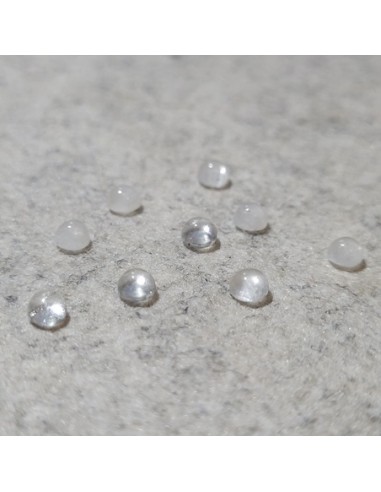 Bergkristall Quarz Cabochon, 4 mm