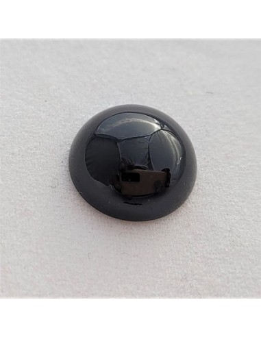 Onyx Cabochon rund 4 mm