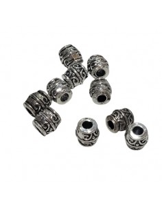 Perle Metall Fass, 8x8mm,...