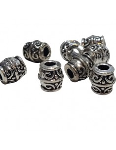 Perle Metall Fass, 8x8mm,... 2
