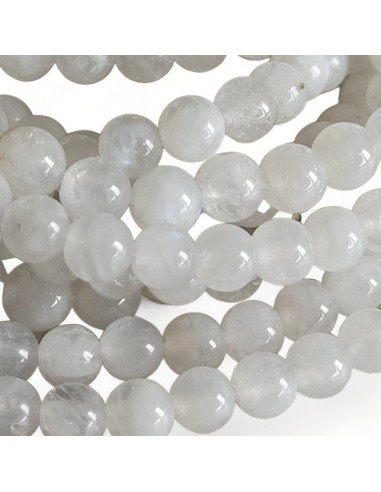 Regenbogen Mondstein Perlen 4-4,5 mm,  Kl. A