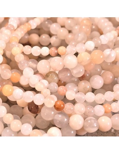 Aventurin rosa Perlen 6 mm