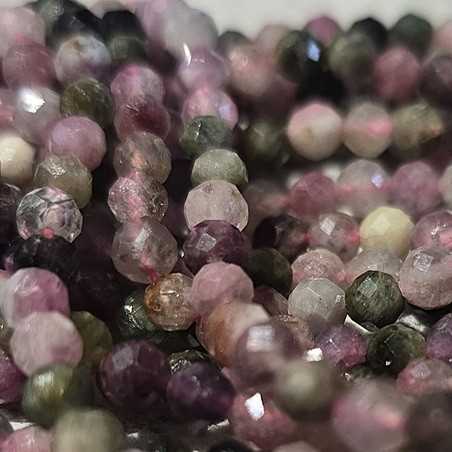 Natürliche Turmalin Perlen facettiert