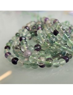 Fluorit Perlen 4 mm
