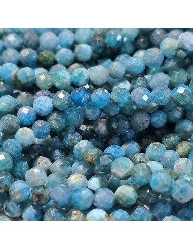 Apatit Perlen facettiert 4mm