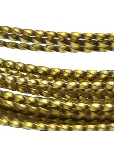 Messing Verdrehtes Quadrat 1,2 mm