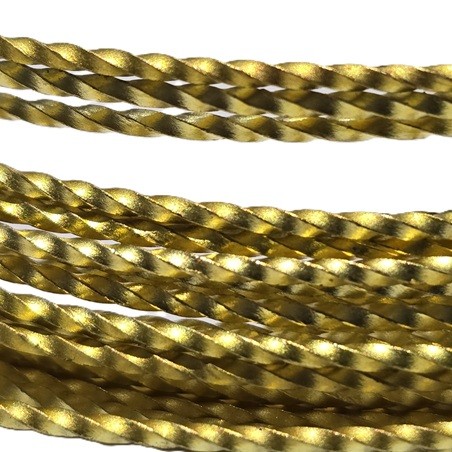 Messing Verdrehtes Quadrat 1,2 mm