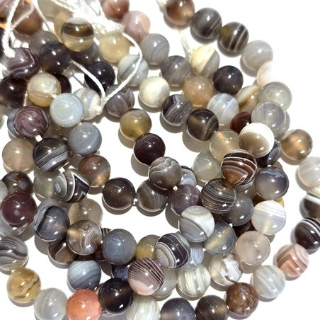Botswana Achat, Perlen