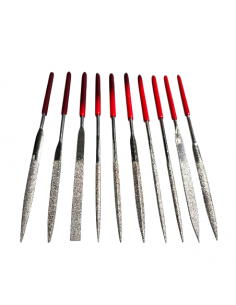 Diamant-Nadelfeilen rot