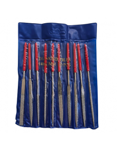 Diamant-Nadelfeilen rot 2