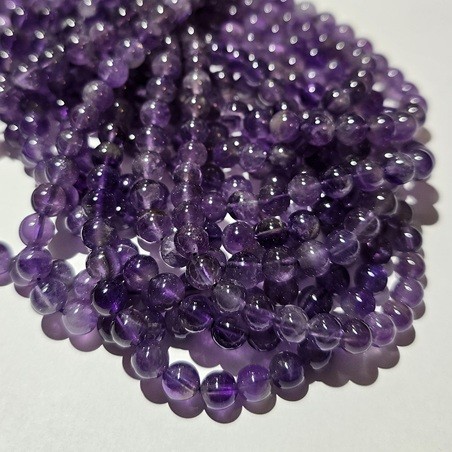 Amethyst Perlen 6 mm