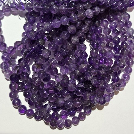Amethyst Perlen 6 mm