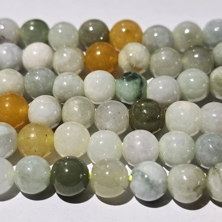Jadeit Perlen 6 mm