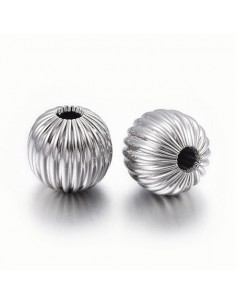 Wellenperle Edelstahl