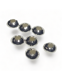 Edelstahlperlen Rondelle...