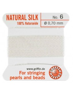 Perlseide weiss Nr. 4,...