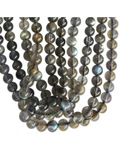 Labradorit, Perlen 4 mm