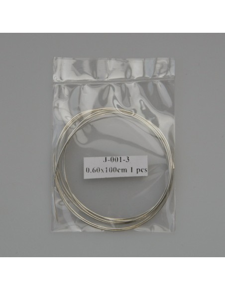 Feinsilberdraht 999, 0.6mm 100cm
