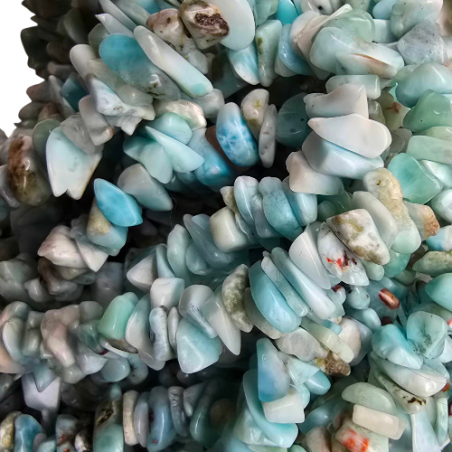 Larimar Perlen Chips