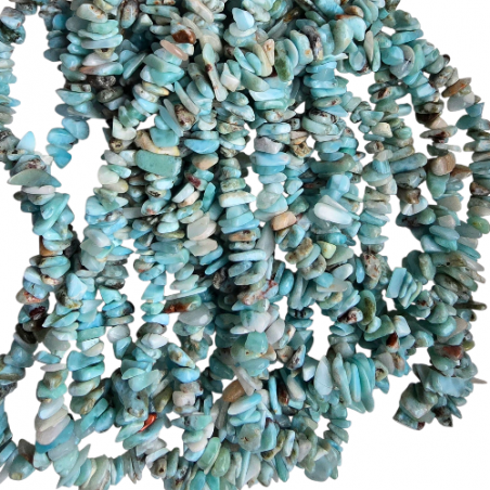 Larimar Perlen Chips