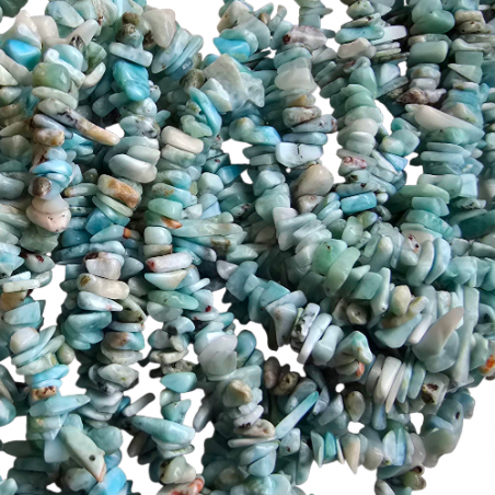 Larimar Perlen Chips