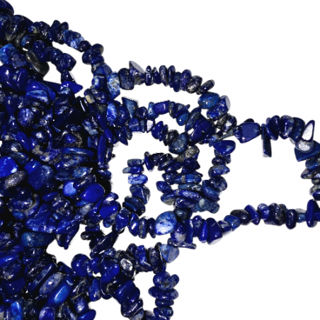 Lapislazuli Perlen Chips Kl. A
