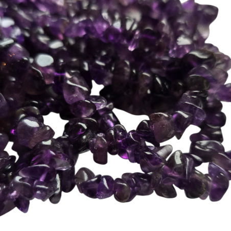 Aquamarin Perlen Chips, 5-14 mm