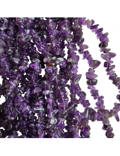 Aquamarin Perlen Chips, 5-14 mm