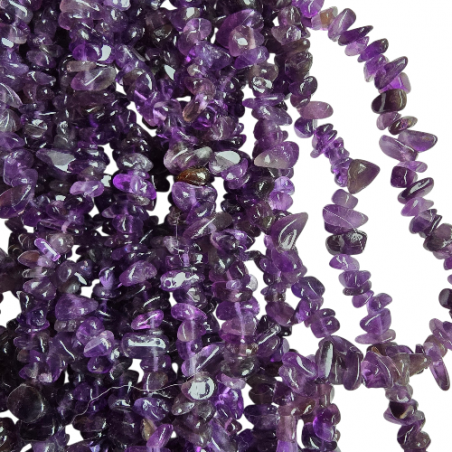 Aquamarin Perlen Chips, 5-14 mm