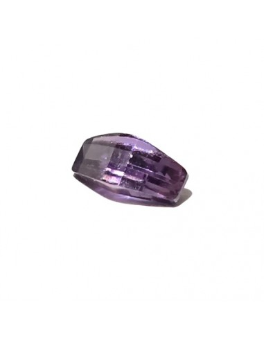 Zirkonia amethyst Baguette gebogen, 8x3