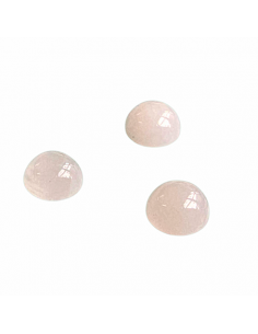 Rosenquarz Cabochon – 4 mm