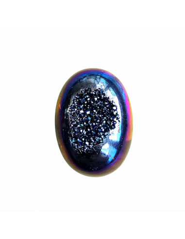 Cabochon, Druzy Cobald Window