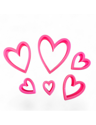 Ausstecherset Herzen