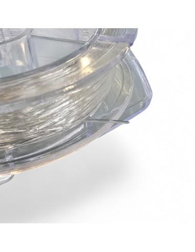 Gummi- Elastikfaden transparent 0,6mm