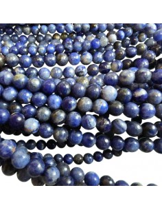 Sodalit Perlen 4 mm, Kl. A