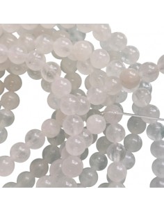 weisse Jade Perlen 6 mm 2