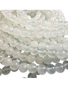 weisse Jade Perlen 6 mm