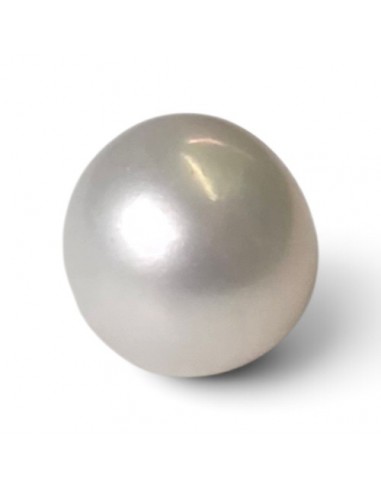 Süsswasserperle weiss rund 4mm