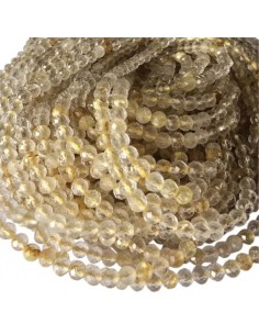 Gold Rutilquarz Perlen... 2